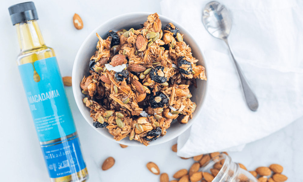 Homemade Omega Crunch Granola