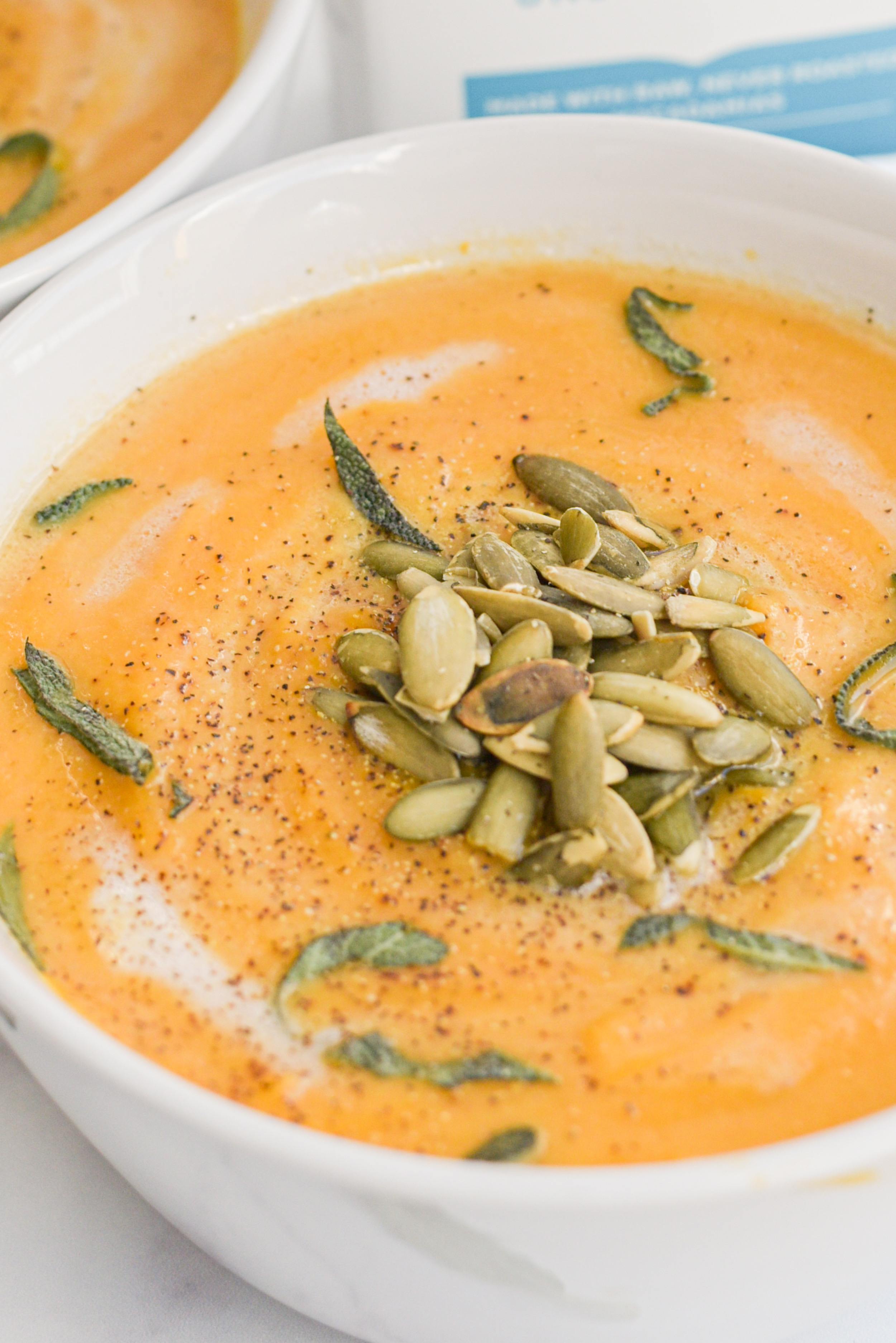 Pumpkin Cauliflower Soup