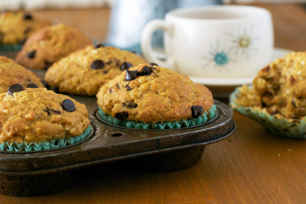 Coconut Chocolate Chip Muffins